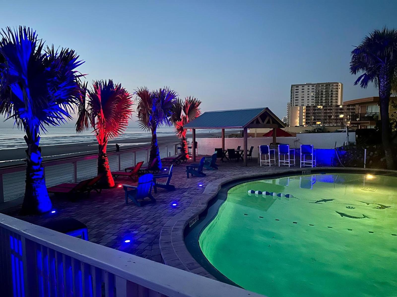 Flamingo Inn Beachfront - Daytona Beach Exteriér fotografie